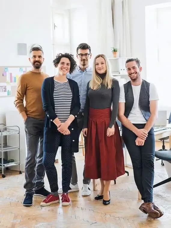 Professional team collaboration